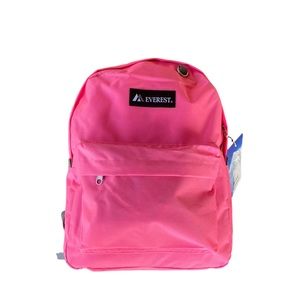 Everest backpack, pink color,new